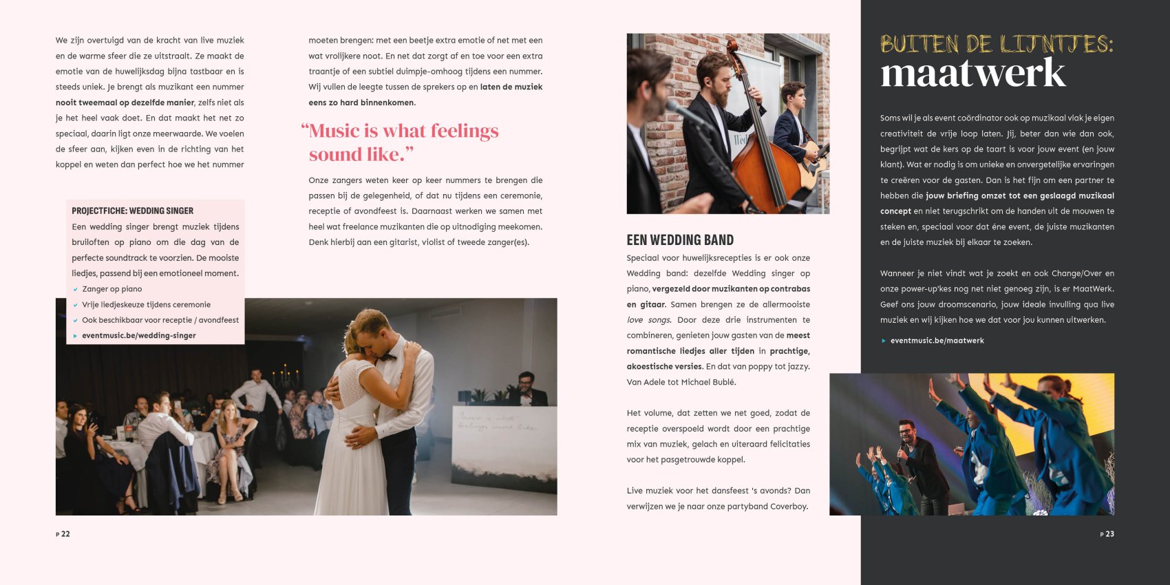 Event Music brochure