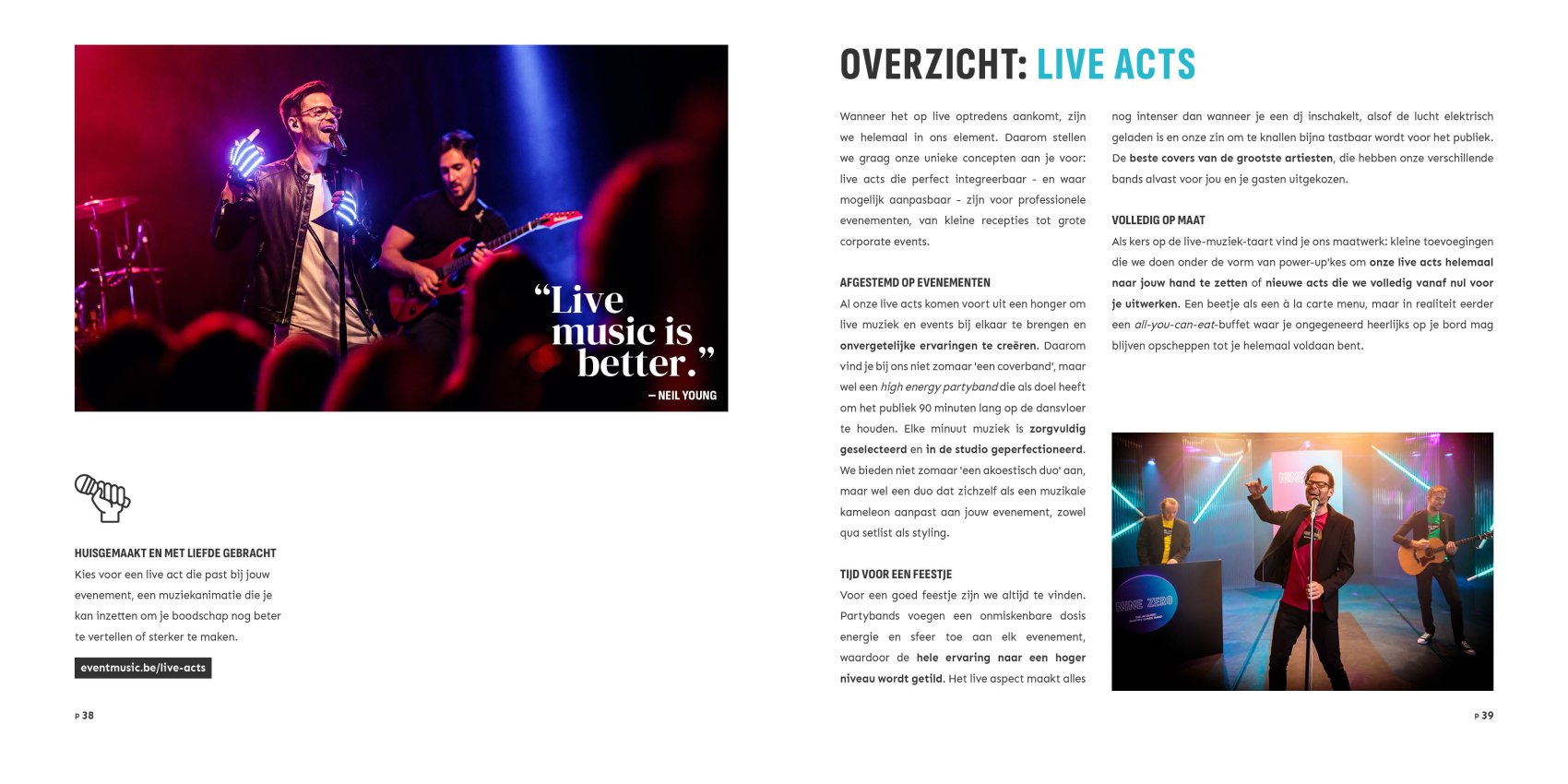 Event Music brochure