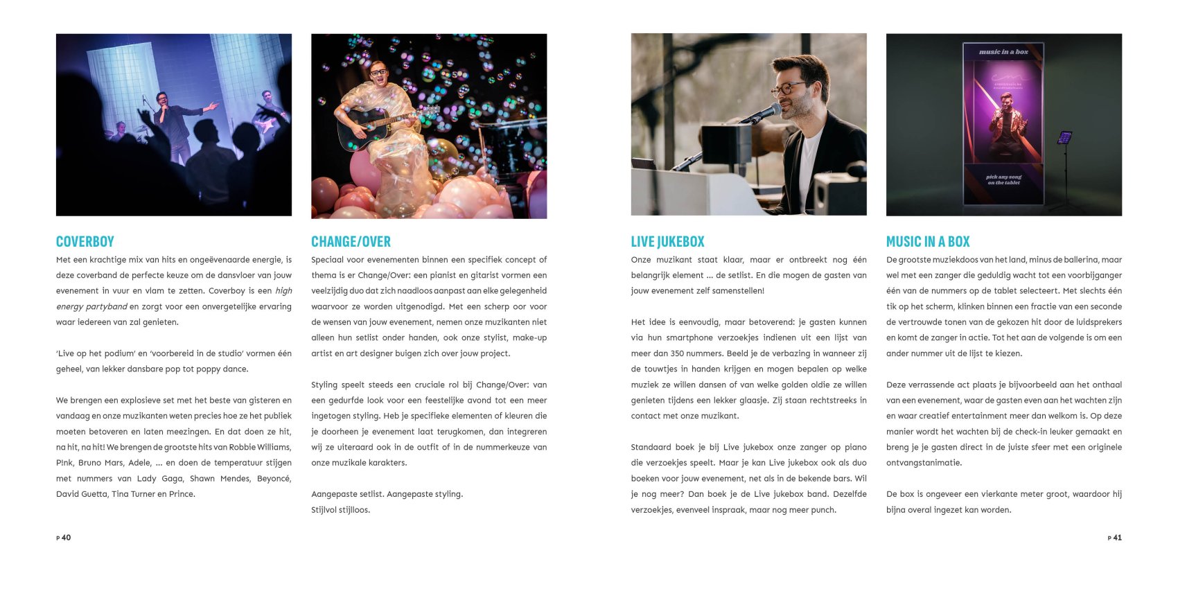 Event Music brochure